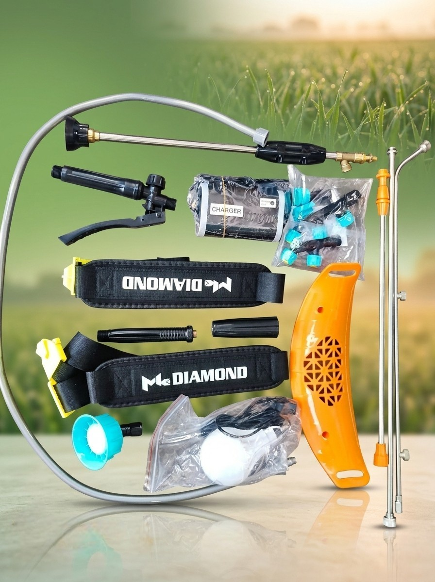 MK Diamond Battery Sprayer Double Motor 9LPM – Agricultural Power Sprayer